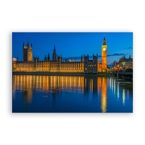 Tablou Canvas - Londra, Oras, Cladiri, Big Ben, 40 x 60 cm