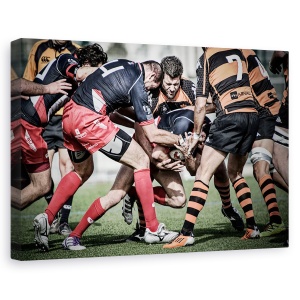 Tablou canvas - Lovitura, Rugby, Blocat, Abelles, Valencia, 60 x 90 cm