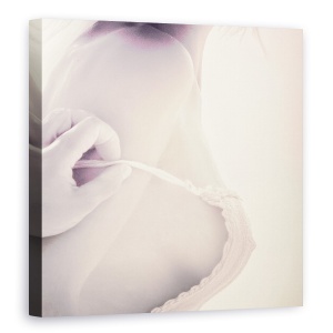 Tablou canvas - Momente De Licitatie, Femeie, Rochie, Umar, Mana, Cuplu, 90 x 90 cm