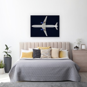 Tablou canvas - Onurair, Companie Aeriana, Avion, Aviatie, Airbus, Cer, 60 x 80 cm - Img 3