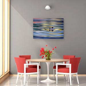 Tablou canvas - Oo, Natura Moarta, Abstract, Picatura, 60 x 90 cm - Img 4