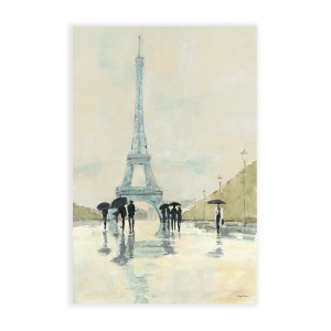 Tablou Canvas - Oras, Paris, Oameni, Toamna, 40 x 60 cm