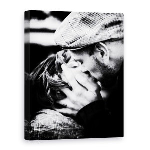 Tablou canvas - Pasiune, Bacio, Sarut, Om, Femeie, 50 x 70 cm