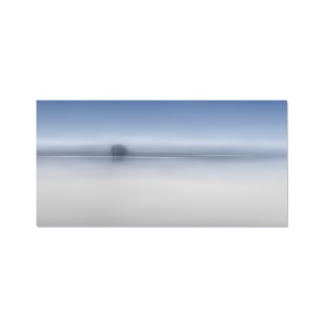 Tablou Canvas - Peisaj, Ceata, Natura, Dimineata, 50 x 100 cm