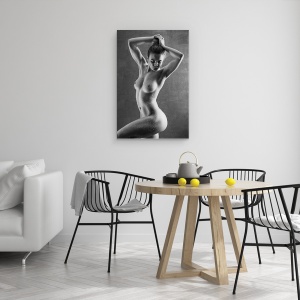 Tablou canvas - Picaturi, Adult, Arta, Artistic, Fundal, Echilibru, 40 x 60 cm - Img 4