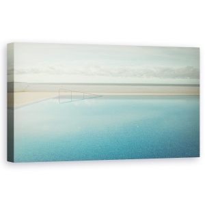 Tablou canvas - Piscina, Calm, Coasta, Nori, Apa, 50 x 100 cm