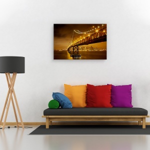 Tablou canvas - Podul Bay, Sua, San Francisco, America, 60 x 90 cm - Img 2