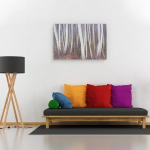 Tablou canvas - Povesti Adevarate, Flandra, Belgia, Padure, Mesteacan, Copaci, 40 x 60 cm - Img 2