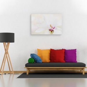 Tablou canvas - Puritate, Magnolie, Alb, Flora, Macro, 80 x 120 cm - Img 2