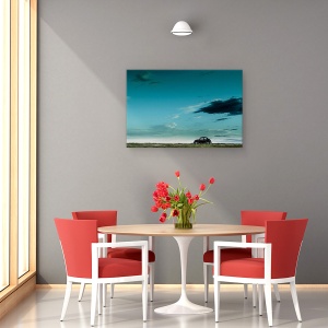Tablou canvas - Red VW Beetle, Volkswagen, Automobil, Masina Clasica, 60 x 90 cm - Img 4