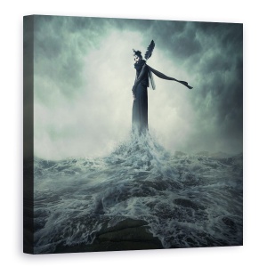 Tablou canvas - Regina Intunericului, Apa, Mare, Ocean, Marina, 60 x 60 cm