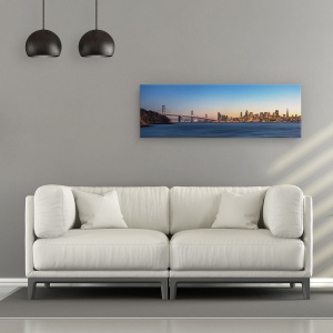 Tablou canvas - San Francisco, Oras, America, SUA, Amurg, Zori De Zi, 30 x 90 cm - Img 2