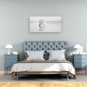 Tablou canvas - Serenitate, Peisaj, Lac, Copac, Wanaka, Noua Zeelanda, 50 x 100 cm - Img 3