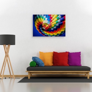 Tablou canvas - Sus Si Departe In Colorado, Balon, Culoare, 40 x 60 cm - Img 2