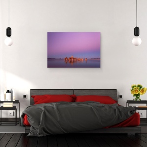 Tablou canvas - Tacere, Peisaj, Lac, California, Noapte, Mono, 40 x 60 cm - Img 3