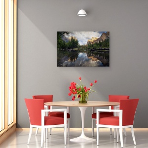 Tablou canvas - Timp, Yosemite, Cer, Peisaj, California, Munte, 60 x 90 cm - Img 4