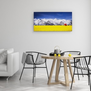 Tablou Canvas - Toamna, Culoare, Frunzis, Artar, 50 x 100 cm - Img 4