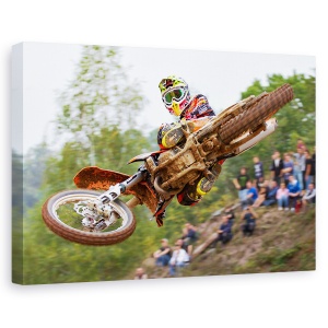 Tablou canvas - Tony Cairoli Look, Bici, Deschidere, 40 x 60 cm