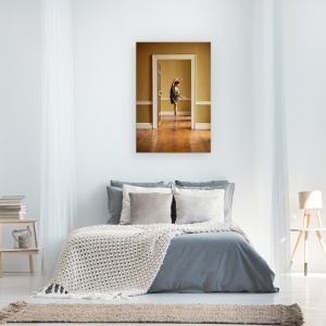 Tablou canvas - Usa, Balet, Balerina, Camera, Pozeaza, Danseaza, 40 x 60 cm - Img 3