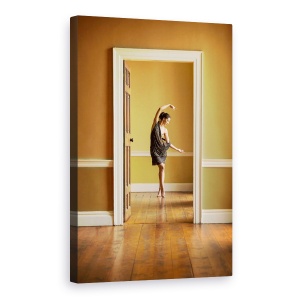 Tablou canvas - Usa, Balet, Balerina, Camera, Pozeaza, Danseaza, 60 x 90 cm