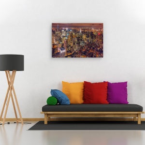 Tablou canvas - Viata de noapte, Orase si arhitectura, Sua, Manhattan, New York, 80 x 120 cm - Img 2