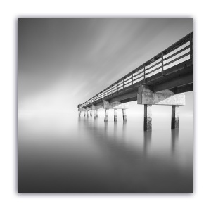 Tablou Canvas - Vintage, Monochrom, Pod, 60 x 60 cm