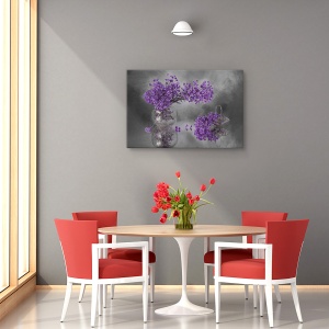 Tablou decorativ lavandă natură moartă pe canvas