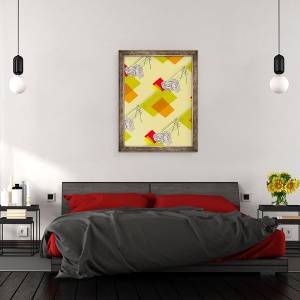 Tablou inramat - A. Richard Allen - Piloni, 2010, 60 x 80 cm - Img 3