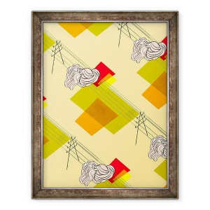 Tablou inramat - A. Richard Allen - Piloni, 2010, 70 x 90 cm