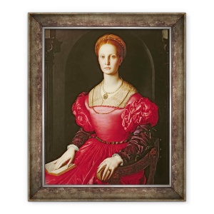 Tablou inramat - Agnolo di Cosimo Bronzino - Lucrezia Panciatichi, 50 x 60 cm