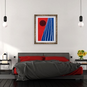 Tablou inramat - Alex Dunn - Factor Orbis, 70 x 90 cm - Img 3
