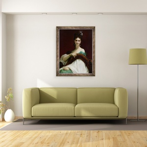 Tablou inramat - Alexandre Cabanel - Contesa de Keller, 70 x 90 cm - Img 2