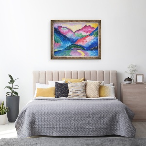 Tablou inramat - Alexej von Jawlensky - Valea Oy, 60 x 80 cm - Img 3