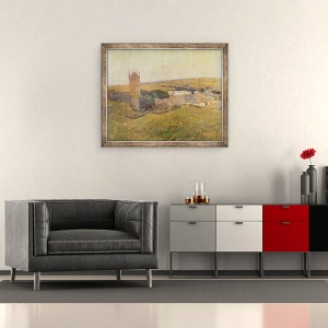Tablou inramat - Alfred Sisley - Primavara in Anglia, 50 x 60 cm - Img 2
