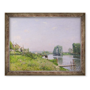 Tablou inramat - Alfred Sisley - Saint-Denis, 70 x 90 cm