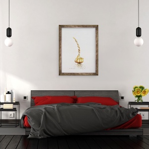 Tablou inramat - Alison Cooper - usturoi, 70 x 90 cm - Img 3