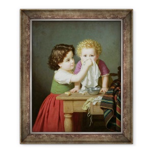 Tablou inramat - Amalia Lindegren - Instinctul matern, 50 x 60 cm