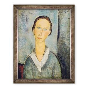 Tablou inramat - Amedeo Modigliani - Fata cu bluza de marinar, 60 x 80 cm