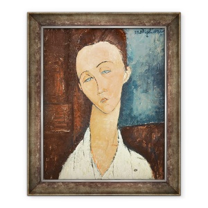 Tablou inramat - Amedeo Modigliani - Portret De Lunia Czechowska, 70 x 85 cm