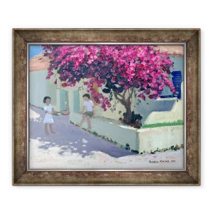 Tablou inramat - Andrew Macara - Bougainvillaea, Zakinthos, 50 x 60 cm