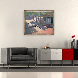 Tablou inramat - Andrew Macara - Gaini si gaini, Cuba, 50 x 60 cm - Img 2