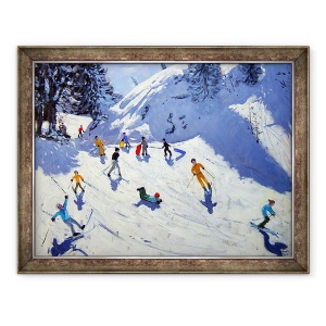 Tablou inramat - Andrew Macara - Gully, Belle Plagne, 70 x 90 cm