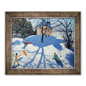 Tablou inramat - Andrew Macara - Les Gets, 70 x 85 cm