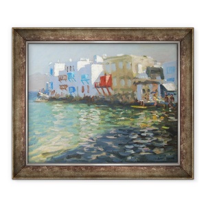 Tablou inramat - Andrew Macara - Mica Venetie, 70 x 85 cm