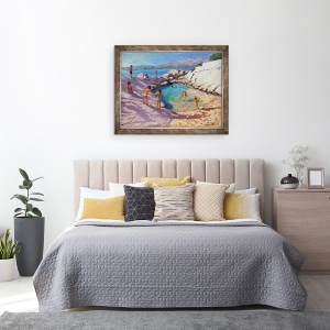 Tablou inramat - Andrew Macara - Piscina mare, Croatia, 70 x 90 cm - Img 3
