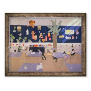 Tablou inramat - Andrew Macara - Sala de clasa, Derby, 70 x 90 cm