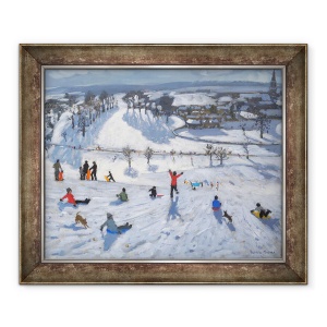 Tablou inramat - Andrew Macara - Winter Fun, Chatsworth, 50 x 60 cm