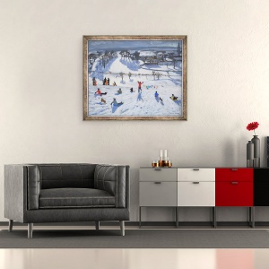 Tablou inramat - Andrew Macara - Winter Fun, Chatsworth, 50 x 60 cm - Img 2