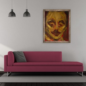 Tablou inramat - Annick Gaillard - Puccini, 50 x 60 cm - Img 2