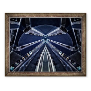 Tablou inramat - Ant Smith - Tunel Albastru, 60 x 80 cm